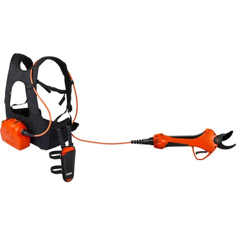 Élagueuse sans fil 43,2V – Capacité de coupe 35 mm – Design ergonomique pour droitiers et gauchers – Charge rapide jusqu'à 9h – Stocker (1/3)