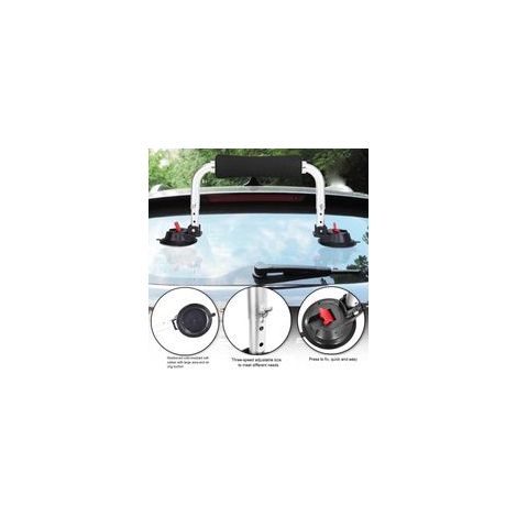 Rouleau de kayak, aide au chargement de kayak avec ventouse puissante pour toit de voiture, kayak canoë