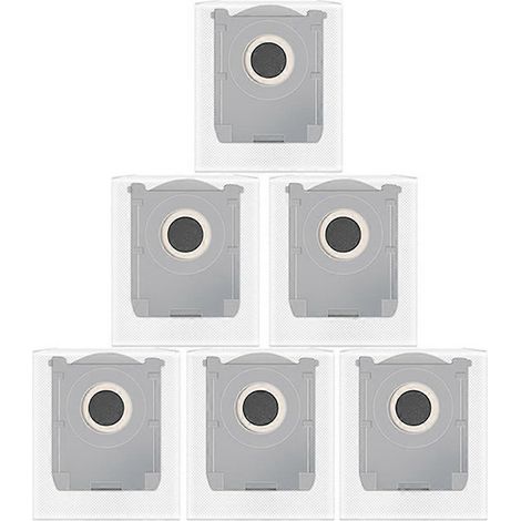 Accessoires pour aspirateur robot Ecovacs Deebot Mini : pièces de rechange (sac à poussière, lot de 6). (1/5)