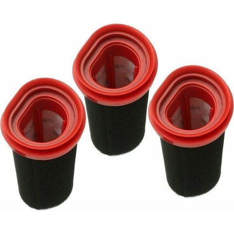Lot de 3 filtres 25,2 V/21,6 V pour aspirateur sans fil Bosch Flexxo Series 4 BBH32101 BBH3ZOO25 BBH3PETGB BBH3211GB Remplace la pièce  12026520 T-Audace