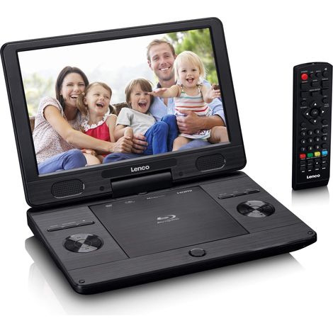Reproductor portátil de Blu-ray/DVD de 11,5" con ranura USB y SD