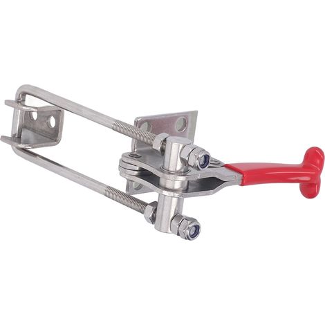 Verrou à bascule en acier inoxydable réglable, fixation d'angle 90° pour décoration (1/5)