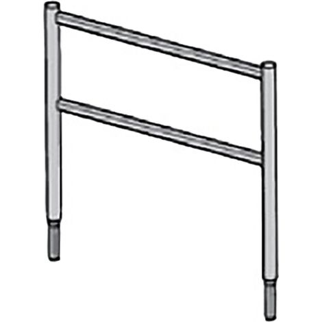 Echafaudages Stéphanois – Échelle 0,85m – Accessoire pour échafaudage – 2 barreaux en aluminium – Charge maximale 150kg – Pour chantiers professionnels