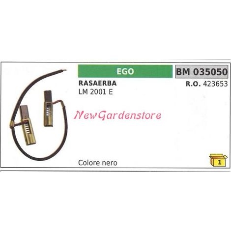 Escobilla negra EGO para motor de cortacésped LM 2001 E 035050 423653