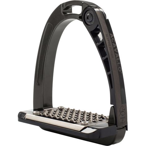 ACAVALLO Staffa Arena Alupro Junior CHARCOAL BAMBINI (1/3)
