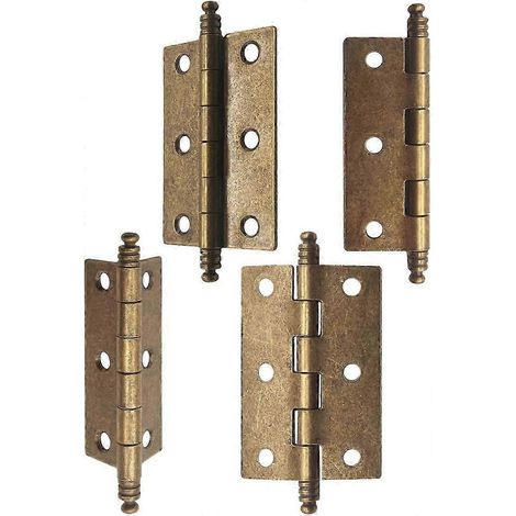 10 charnières métalliques style ancien 6036 mm bronze fg2025031700545 (1/3)