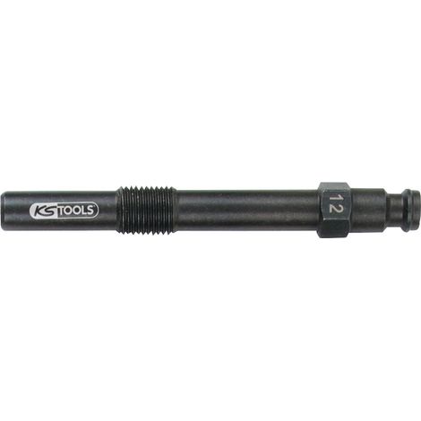 KS Tools 150.3673 Glühkerzen Adapter, M10x1,0 mit Außengewinde, Länge 83 mm (1/2)