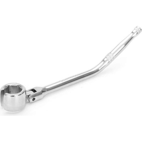 Clé à sonde lambda avec poignée profilée et tête flexible, acier chrome-vanadium 7/8 pouce (1/4)