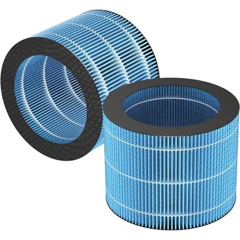 Lot de 2 filtres de rechange AMF220 compatibles avec les humidificateurs Philips AMF220/15 et HU3916 HU3918 HU2716 HU2718 - Remplace les filtres FYM220/30 & FY3446/30 (1/4)