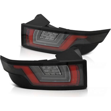 Rückleuchten LAND ROVER RANGE ROVER EVOQUE 11-18 ROT KLAR SCHWARZ LED (1/5)
