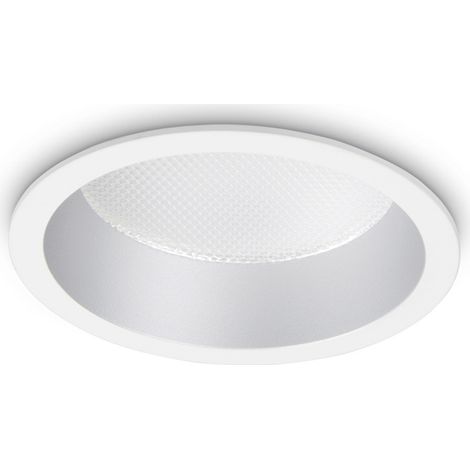 Tecnico Deep Alluminio Bianco Led 10W 3000K Luce Calda (1/2)