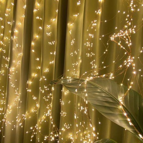 2M 20 LED Lichterkette Karneval Hochzeit Outdoor Indoor Gartenbeleuchtung - RWIndoor Möbeldekoration Weihnachtsdekoration Lichterkette (1/5)