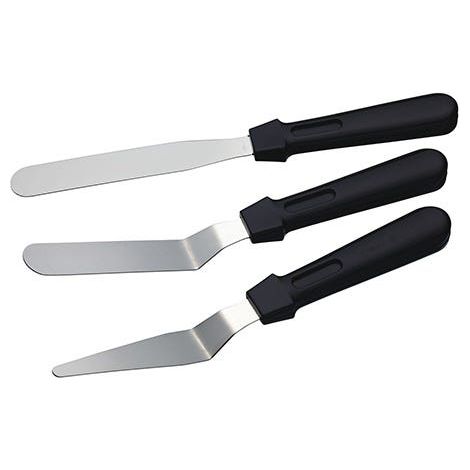 Sweetly Does It Stainless Steel Palette Knives, Set of 3