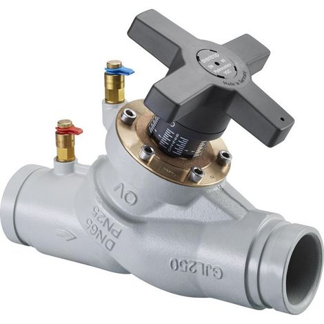 Valvola DI BILANCIAMENTO (GHISA GRIGIA) HYDROCONTROL G, RACC.RAINURE, DN65