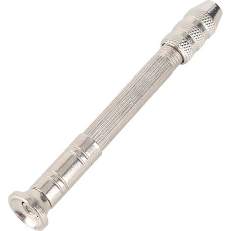 Collier en laiton et acier à quatre têtes + 10 forets torsadés à aiguilles fines (1/5)