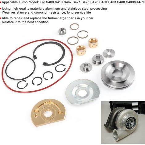 Turbolader-Reparatursatz für Fahrzeugmodifikationen, kompatibel mit den Modellen S400 und S410. (1/5)