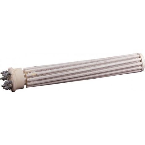 Résistance stéatite Ø52mm monobloc standard 1200W, 255mm, TC - DIFF