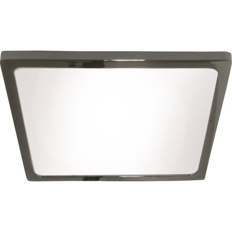 Downlight LED "Kaju" cuadrado (8W 4200K 680lm) IP20 9x9cm fabricado en aluminio color grafito (1/3)