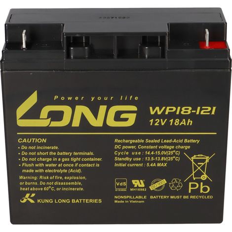 Akku für Panasonic LC-P1220P 12V 18Ah AGM Batterie (1/5)