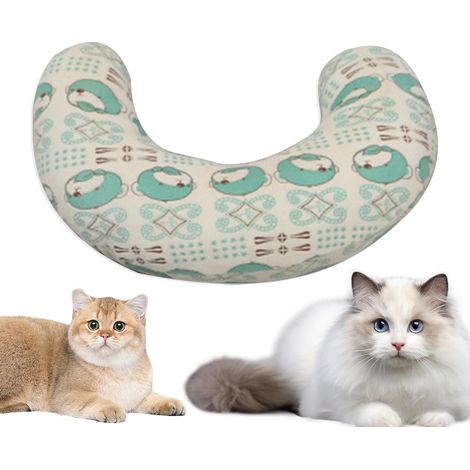 U Shaped Cat Pillow Calming Neck Pillow For Dogs Cervical