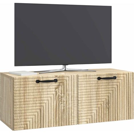 Maison Exclusive - Wandmontierter TV-Schrank Sonoma-Eiche 78,5 x
