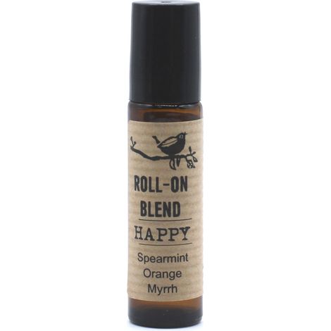 Mélange d'huiles essentielles à bille 10 ml - HAPPY (1/4)