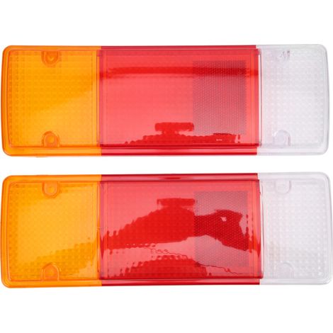 Cubiertas de luces traseras de ABS (un par) para Toyota Hilux (modelos de febrero de 2005 a 2011) y Toyota Landcruiser (modelos 70, 75, 78 y 79). (1/3)
