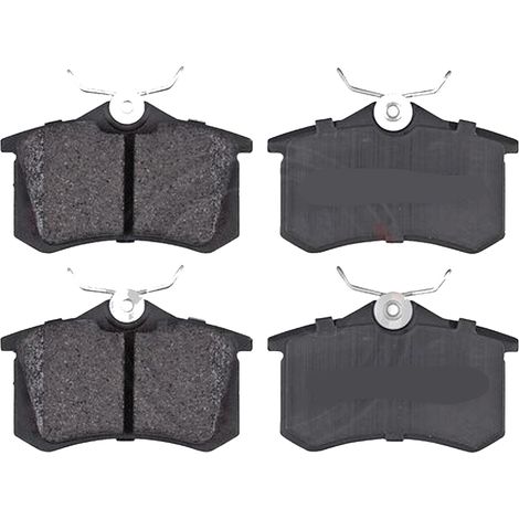 KIT PASTIGLIE FRENO POSTERIORI compatibile con OPEL CROSSLAND X / CROSSLAND (P17,P2QO) / PASTIGLIE FRENANTI AUTO OEM P 68 024, / SOSTITUZIONE DIRETTA / BASSA POLVERE / SILENZIOSO