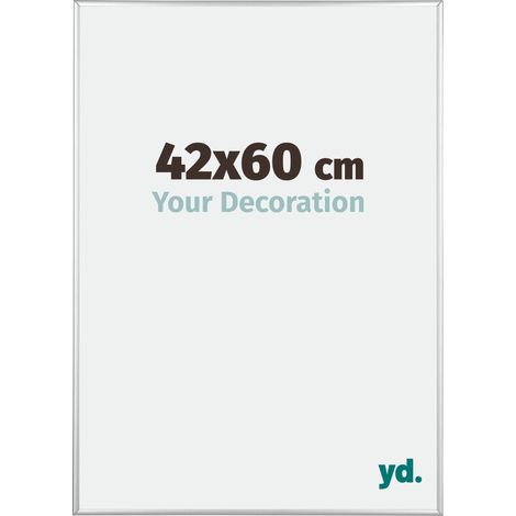 yd. - Cadre photo 42x60 - Argent Brillant - Aluminium - Kent (1/5)