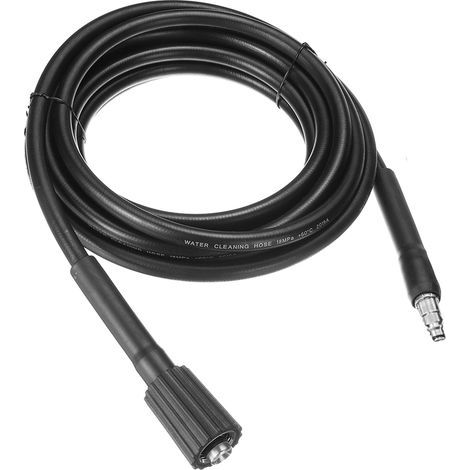 Tuyau de lavage haute pression M22, 18mpa, 15m, pulvérisateur de tuyau de jardin noir, partiellement Compatible avec Nilfisk C100 C110 C120 C130 C140 (1/5)
