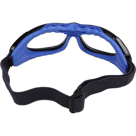 Schutzbrille für Sportarten wie Basketball, Fußball und Golf, Unisex, schwarz und blau. (1/5)