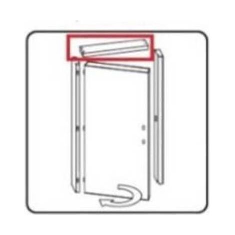 R TRAVERSO BATTENTE X PORTA MICROTEC 210X90 CILIEGIO