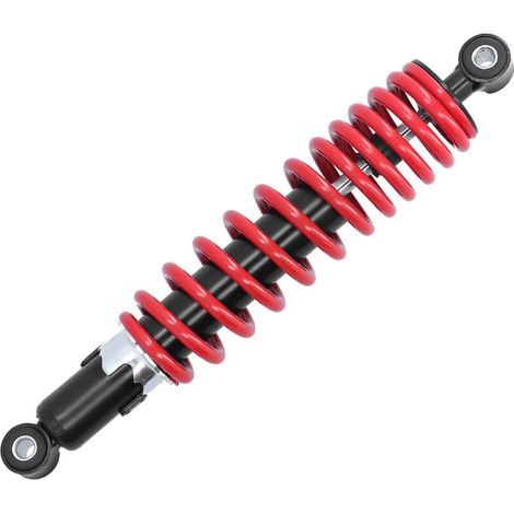 Jeffergarden Suspension arrière à amortisseur de 12,6 pouces avec pression de ressort réglable universelle pour motos et VTT-DOU