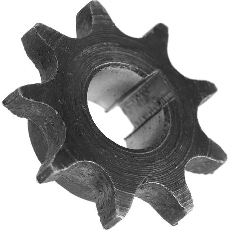 Pignon moteur 06B en acier, 9 dents, alésage 10mm avec clavette, pièce transmission moto