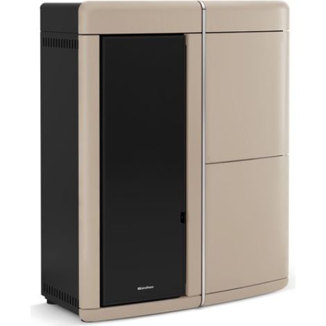 Extraflame – Poêle à granulés hydro étanche débrayable 18 kW – Puissance 18 kW – Volume de chauffe 517 m3 – Évacuation des fumées arrière/supérieure/latérale