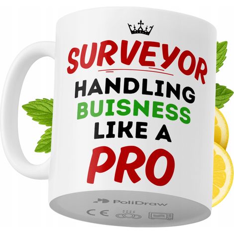 Lustige Kaffeetasse mit witzigem Textdesign für Vermesser – ideal für Geburtstage, Namenstage und Feiertage. Hochwertige Tasse für besondere Anlässe, ob im Büro oder zu Hause. Farbe: Weiß, 330 ml.