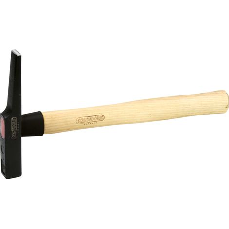 Kstools – Marteau d’électricien forme française – Manche Hickory 260mm – Poids 200g – Tête en acier haute résistance – Bords durcis par induction