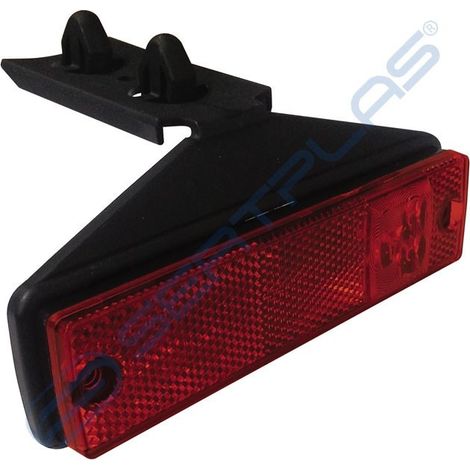 Feu de position latéral à LED 3 LED 24V rouge