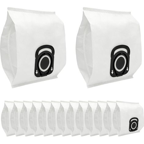 Lot de 15 Sac d'aspirateur,Sacs à Poussière pour Rowenta Compatible avec Compact Power,X-Trem Power,Power XXL,Série Silence Force (Modèles RO31xx/RO64xx/RO63xx/RO68xx) (1/5)