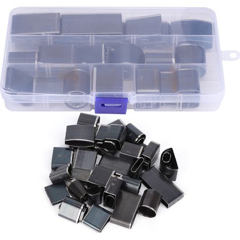 52Pcs Emporte-pièces Creux Multi-formes Ovales Ronds Carrés Perforateur Cuir Outil de Perçage (1/5)