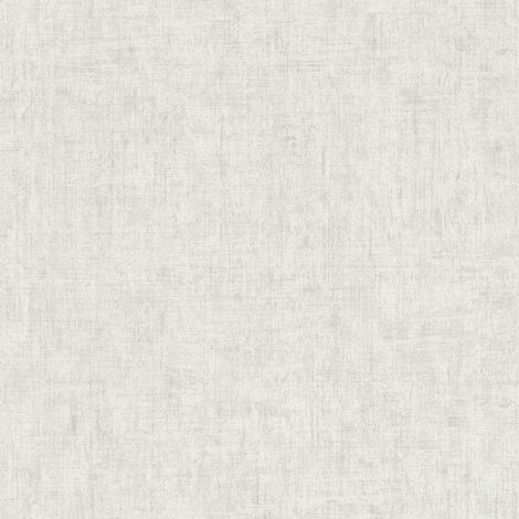 Papier peint intissé gris moderne pour chambre adulte | Papier peint bureau effet textile uni | Tapisserie unie grise texturée - 10,05 x 0,53 m (1/5)
