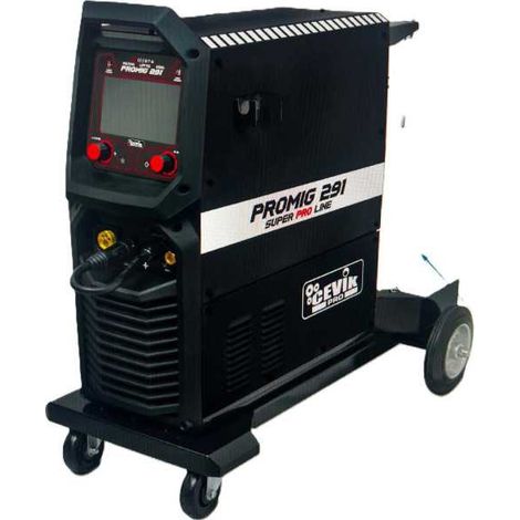 Soldadura mig/tig/mma 250a 230v lcd pro ce-promig291 CEVIK