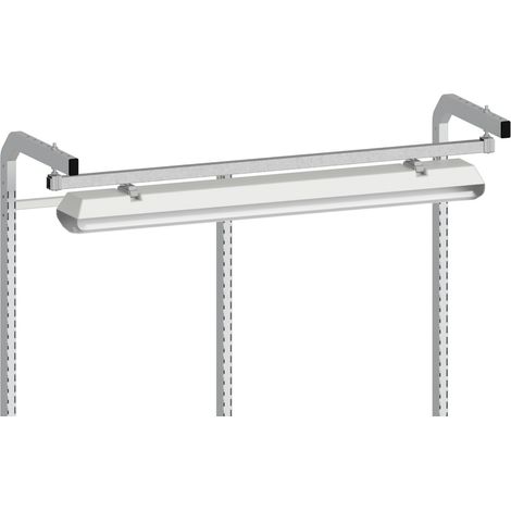 PROVOST - Kit de potences avec rail et rampe d'éclairage LED pour établi Optim (1/2)