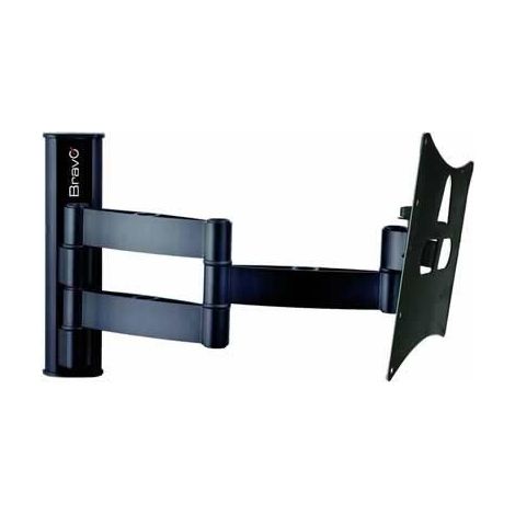 Bravo Supporto TV da Parete Orientabile 40 Pollici 20 Kg Nero (1/4)