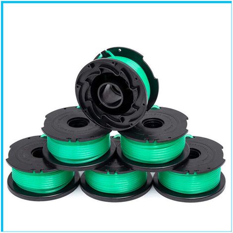 6 bobine per Black & Decker SF-080, Green-Crezuo-Crezuo