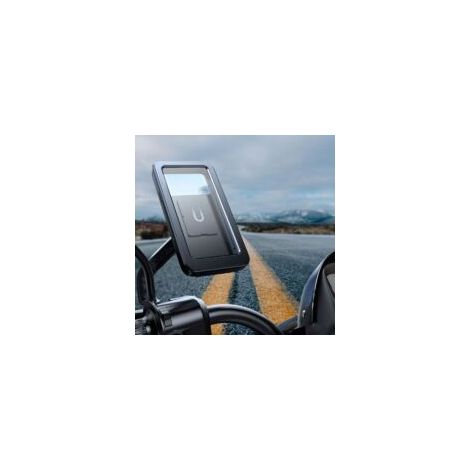 Bardusch - Support de téléphone Moto,Support Mobile à vélos Anti-vol Ecran Tactile Etanche Rotation à 360 °pour 4.5-6.8\" Smartphones