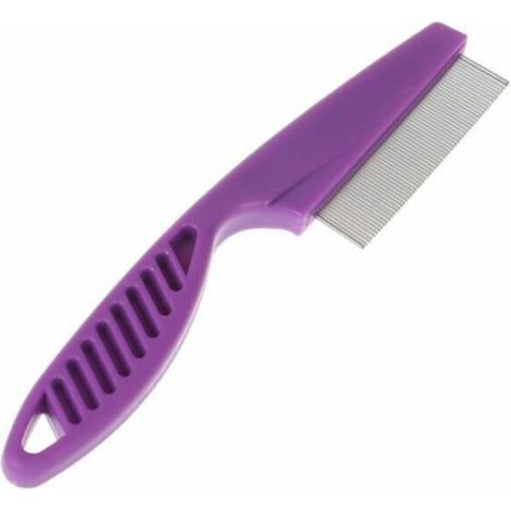 Pet Shop, Peigne anti-puces en acier inoxydable confortable (1/4)