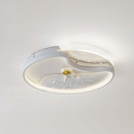 [GEBRAUCHT] B-Ware Lindby Deckenleuchte Kosmo LED Lampe Leuchte 3000K warmweiß Ø40cm weiß 2180Lumen (1/2)