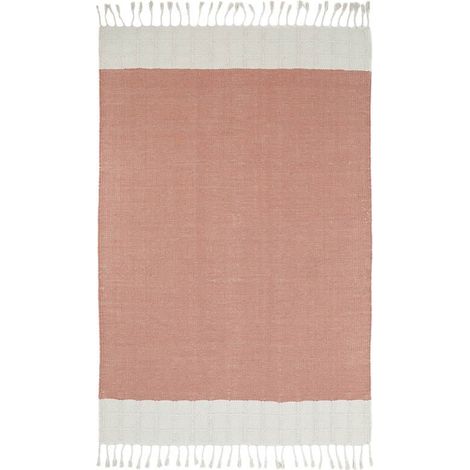 Tapis Enfant Contemporain Liège en Coton et Matières Recyclées OEKO-TEX - PANGIVO (1/5)