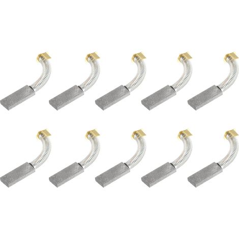 Carbone Brosses 22x9x3.5mm pour Électrique Moteurs Alimentation Outil Meuleuse Angulaire Table Scie Rechange Pièce Réparation, 10 Paquet (1/5)